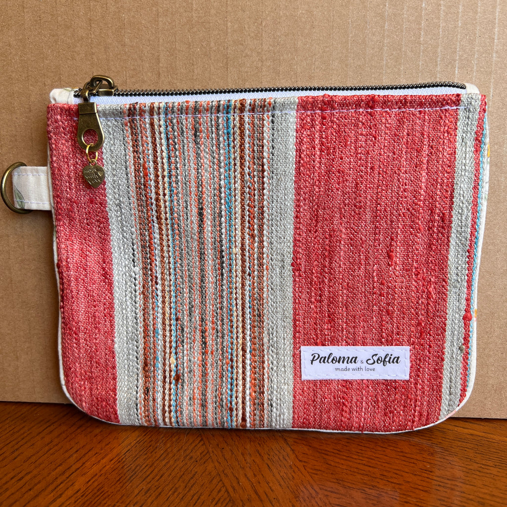 Slim Zipper Pouch Red Desert