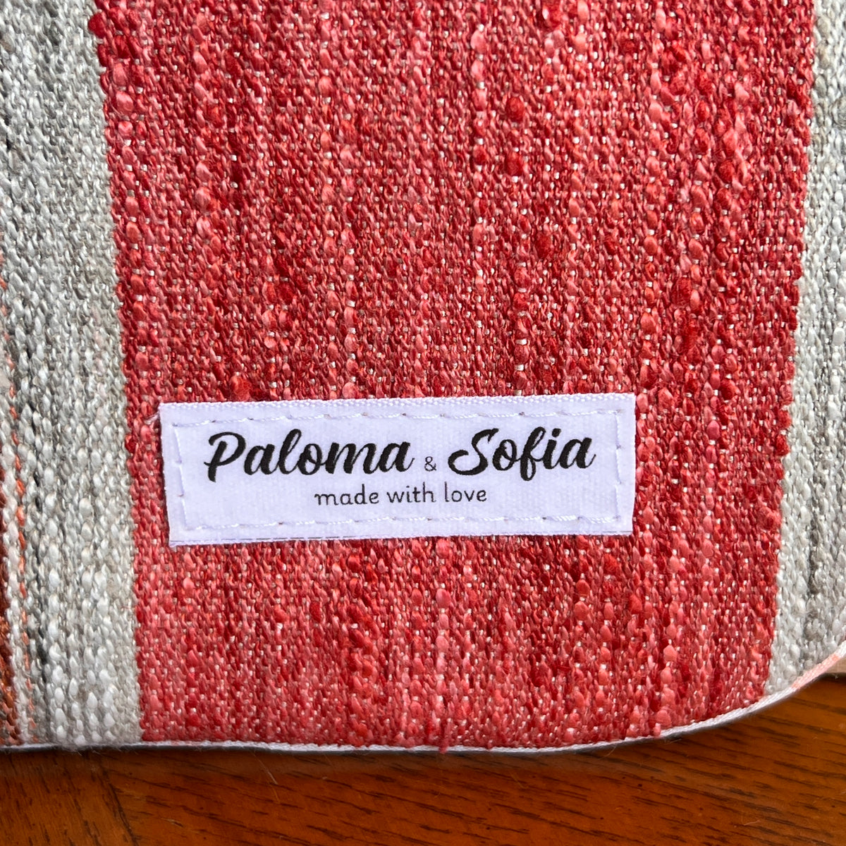 Slim Zipper Pouch Red Desert