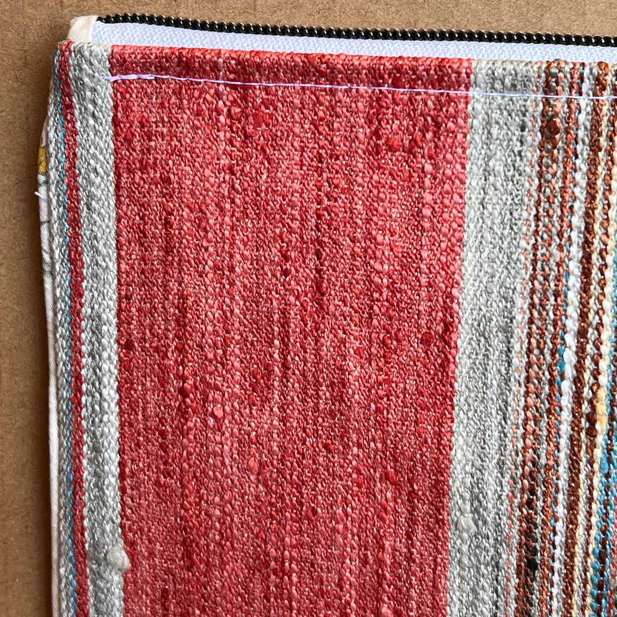 Slim Zipper Pouch Red Desert