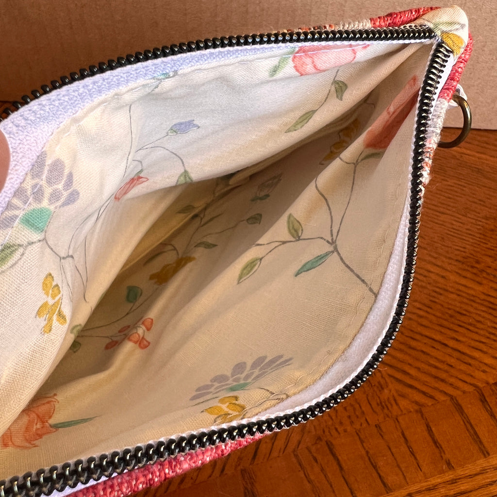 Slim Zipper Pouch Red Desert